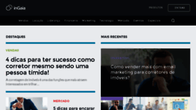 What Ingaia.com.br website looked like in 2018 (6 years ago)