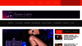 What Ituneslatin.net website looked like in 2018 (6 years ago)