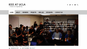 What Ieee.ucla.edu website looked like in 2018 (6 years ago)