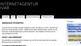 What Ivab.de website looked like in 2018 (6 years ago)