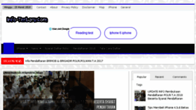What Info-terbaru.com website looked like in 2018 (6 years ago)