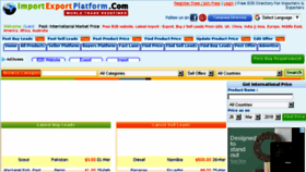 What Importexportplatform.com website looked like in 2018 (6 years ago)