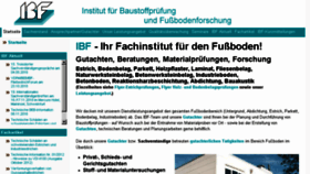 What Ibf-troisdorf.de website looked like in 2018 (6 years ago)