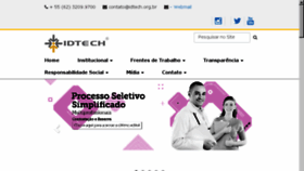 What Idtech.org.br website looked like in 2018 (6 years ago)