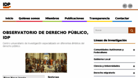 What Idpbarcelona.net website looked like in 2018 (6 years ago)