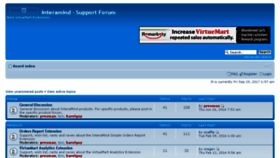 What Interamind.com website looked like in 2018 (6 years ago)