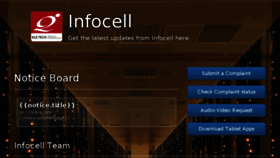 What Infocell.kletech.ac.in website looked like in 2018 (6 years ago)