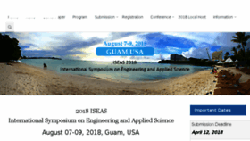 What Iseas.org website looked like in 2018 (6 years ago)