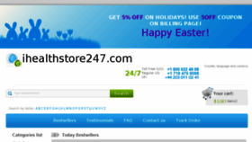 What Ihealthstore247.com website looked like in 2018 (6 years ago)
