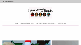 What Ithinkwecouldbefriends.com website looked like in 2018 (6 years ago)