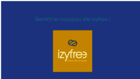 What Izyfree.com website looked like in 2018 (6 years ago)