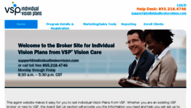 What Individualbrokervision.com website looked like in 2018 (6 years ago)