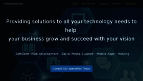 What Ikhansolutions.com website looked like in 2018 (6 years ago)