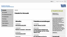 What In.tum.de website looked like in 2018 (6 years ago)