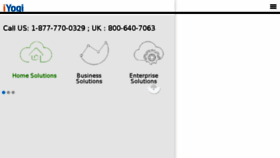 What Iyogi.com website looked like in 2018 (7 years ago)