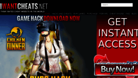 What Iwantcheats.com website looked like in 2018 (6 years ago)