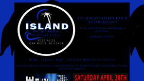 What Islandofspirits.com website looked like in 2018 (7 years ago)