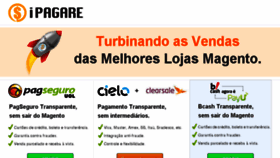 What Ipagare.com.br website looked like in 2018 (6 years ago)