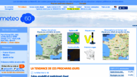 What Infoclimat.com website looked like in 2018 (6 years ago)