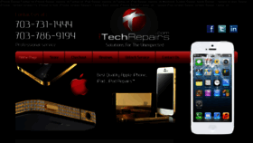 What Itechrepairs.com website looked like in 2018 (6 years ago)