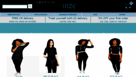 What Inze.co.uk website looked like in 2018 (6 years ago)