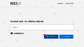 What Ieej.lv website looked like in 2018 (6 years ago)