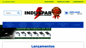 What Induspar.com website looked like in 2018 (6 years ago)