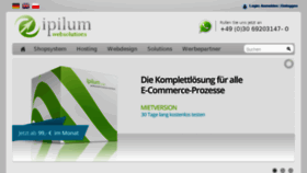 What Ipilum.com website looked like in 2018 (7 years ago)