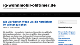 What Ig-wohnmobil-oldtimer.de website looked like in 2018 (6 years ago)