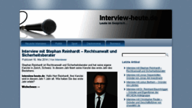 What Interview-heute.de website looked like in 2018 (6 years ago)