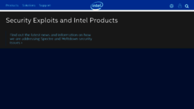 What Intel.hk website looked like in 2018 (6 years ago)