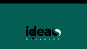 What Ideasalvajes.com website looked like in 2018 (6 years ago)