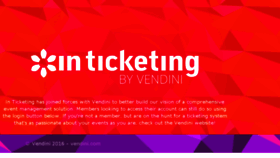 What Inticketing.com website looked like in 2018 (7 years ago)