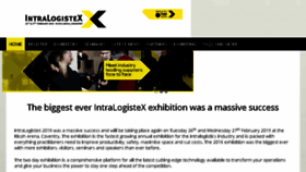 What Intralogistex.co.uk website looked like in 2018 (6 years ago)