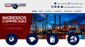 What Interglobeturismo.com.br website looked like in 2018 (6 years ago)
