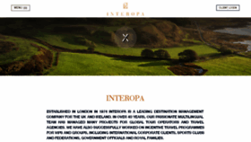 What Interopa.co.uk website looked like in 2018 (6 years ago)