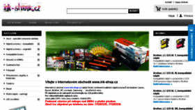 What Ink-shop.cz website looked like in 2018 (7 years ago)