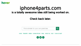 What Iphone4parts.com website looked like in 2018 (6 years ago)