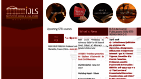 What Ijls.mu website looked like in 2018 (6 years ago)