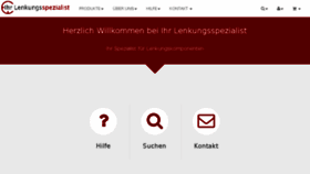What Ihrlenkungsspezialist.de website looked like in 2018 (6 years ago)