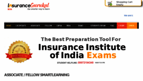 What Insurancegurukul.com website looked like in 2018 (6 years ago)
