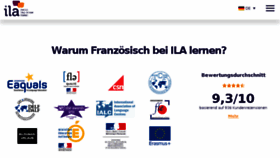 What Ila-france.de website looked like in 2018 (6 years ago)