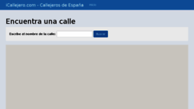 What Icallejero.com website looked like in 2018 (6 years ago)
