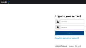 What Insight.ticketek.com.au website looked like in 2018 (6 years ago)