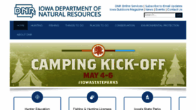 What Iowadnr.com website looked like in 2018 (6 years ago)