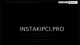 What Instakipci.pro website looked like in 2018 (6 years ago)
