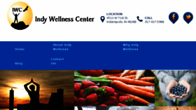 What Indywellness.com website looked like in 2018 (6 years ago)