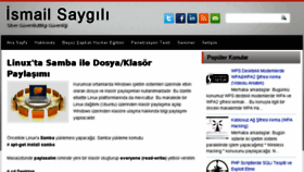 What Ismailsaygili.com.tr website looked like in 2018 (5 years ago)