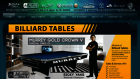 What Isakbilliard.com website looked like in 2018 (6 years ago)