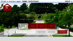What Imobiliariacotia.com.br website looked like in 2018 (6 years ago)